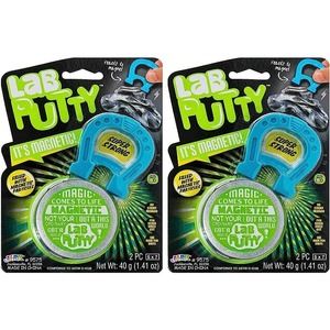 JA-RU Magnet Lab Putty Magnetic Putty (2 Slime Putties), toy
